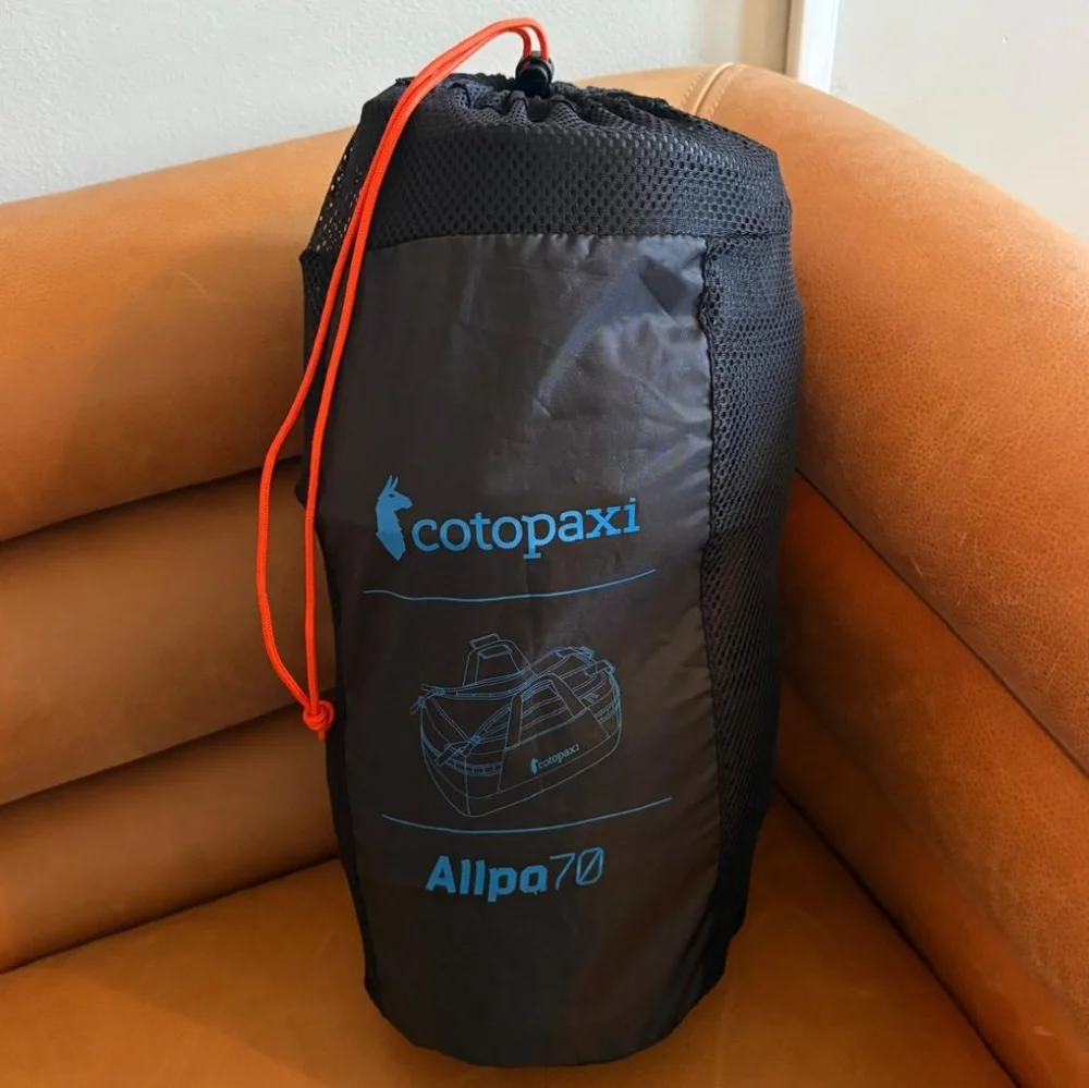 cotopaxi Black Duffel Bag
